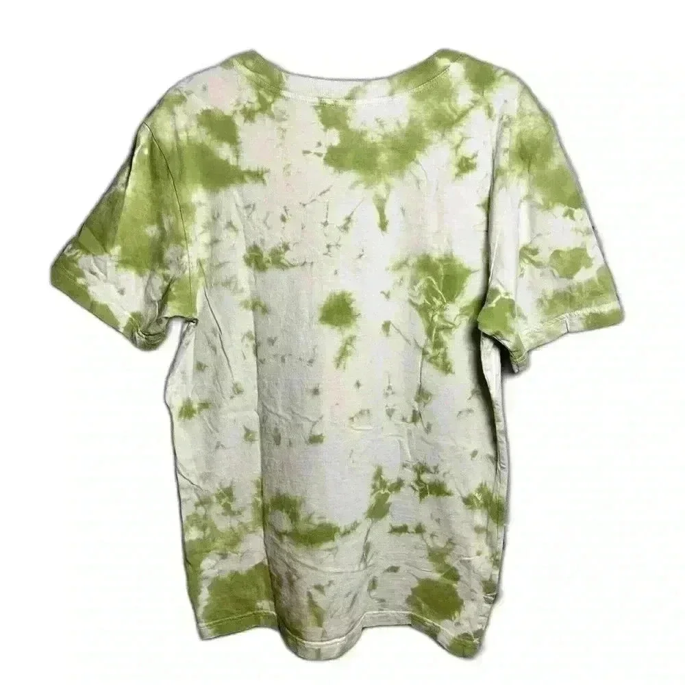 The North Face Botanic Dye Tee in Sullivan Green Men's Size Medium